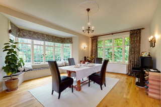 The Dining Room at Woodspeen Manor