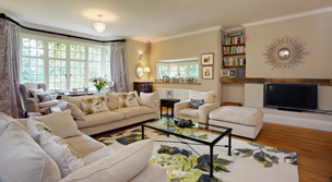 Drawing Room at Woodspeen Manor
